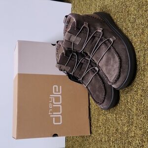 Hey Dude Eloise Suede Java, W8